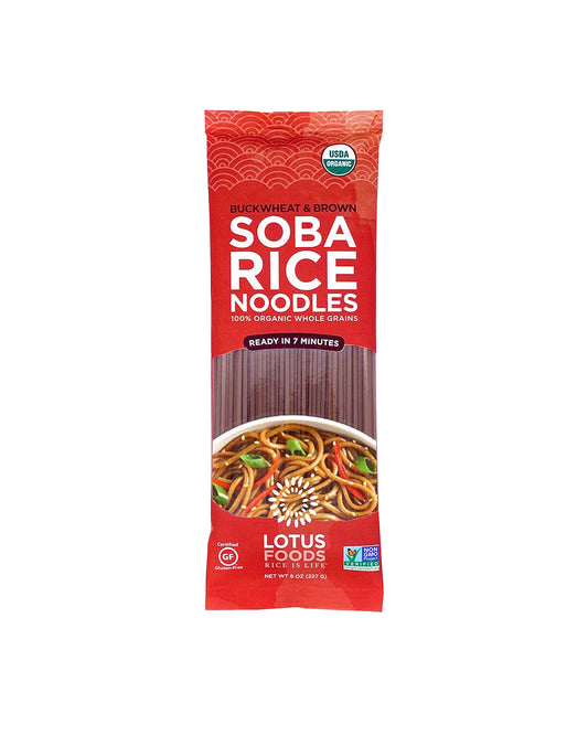 Organic Buckwheat & Brown Soba Rice Noodles
