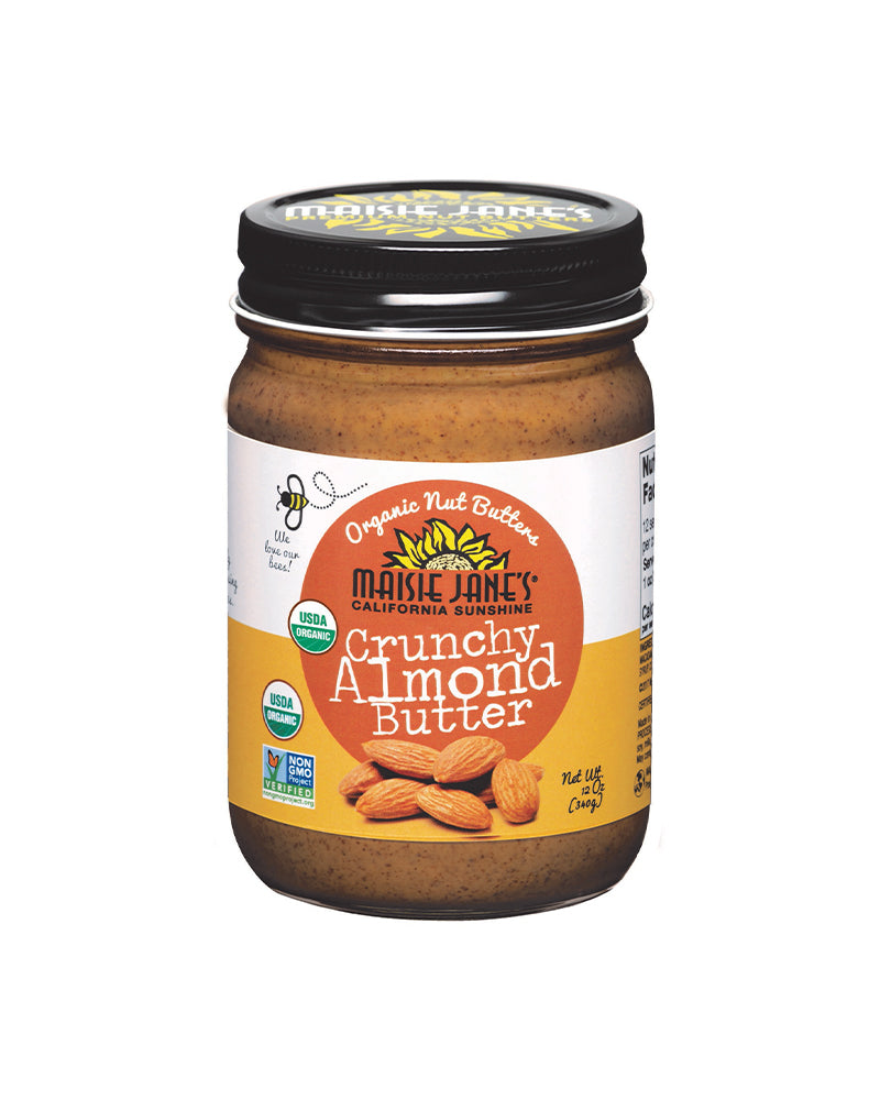 Organic Crunchy Almond Butter