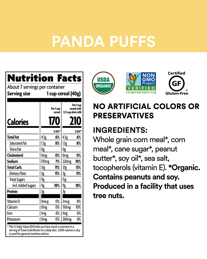 Panda Puff Cereal