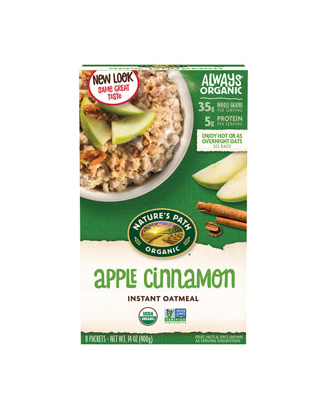 Organic Apple Cinnamon Oatmeal