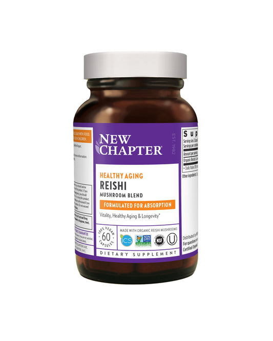 Healthy Aging: Reishi Mushroom Blend Capsules