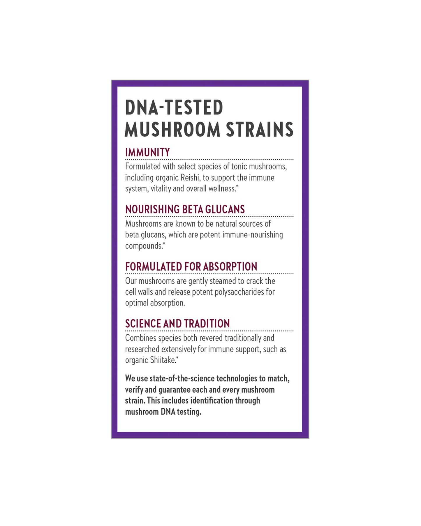 Immune Support: Reishi & Shiitake Mushroom Blend Capsules
