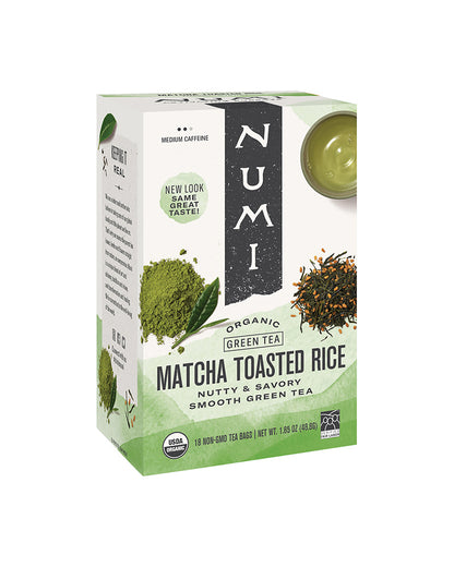 Matcha Toasted Rice Tea