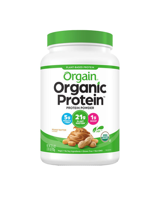 Peanut Butter Organic Plant Based Protein Powder