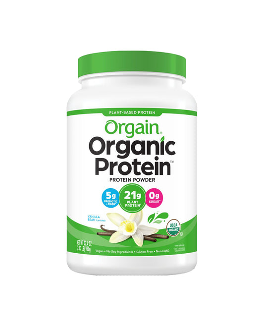 Vanilla Bean Organic Plant Based Protein Powder