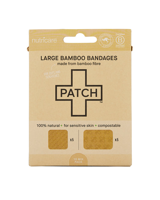 Dye-free Large Bamboo Bandages