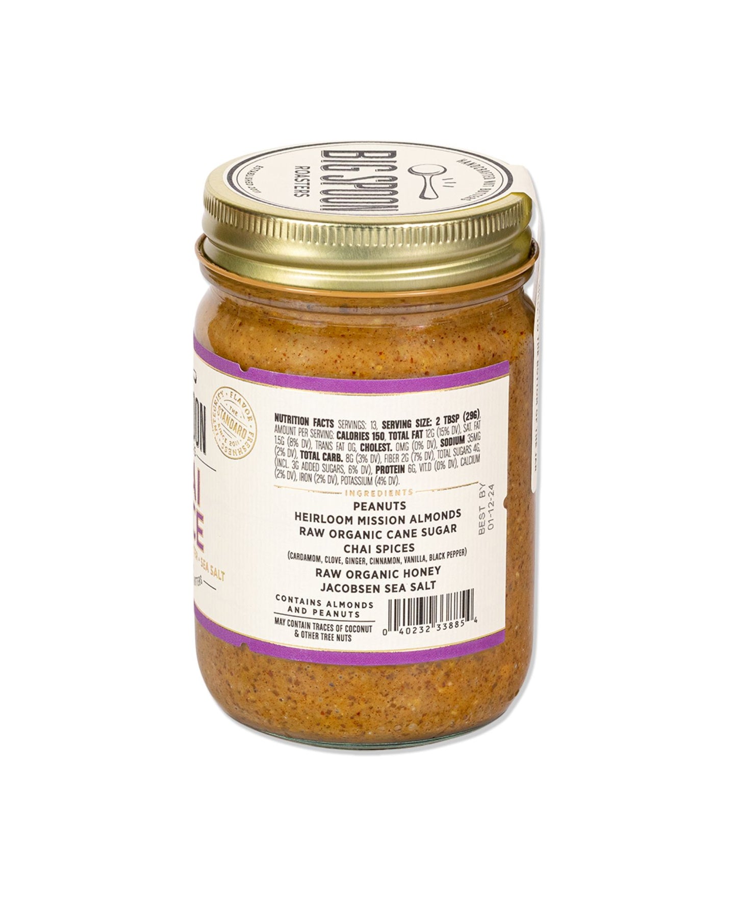 Chai Spice Peanut & Almond Butter with Sea Salt