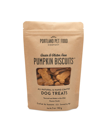 Grain & Gluten-Free Pumpkin Dog Biscuits