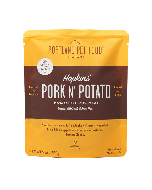 Hopkins' Pork N' Potato Wet Dog Food Meal