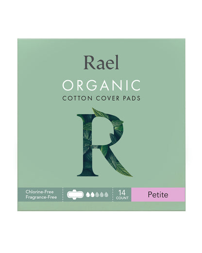  Rael Panty Liners for Women, Organic Cotton Cover