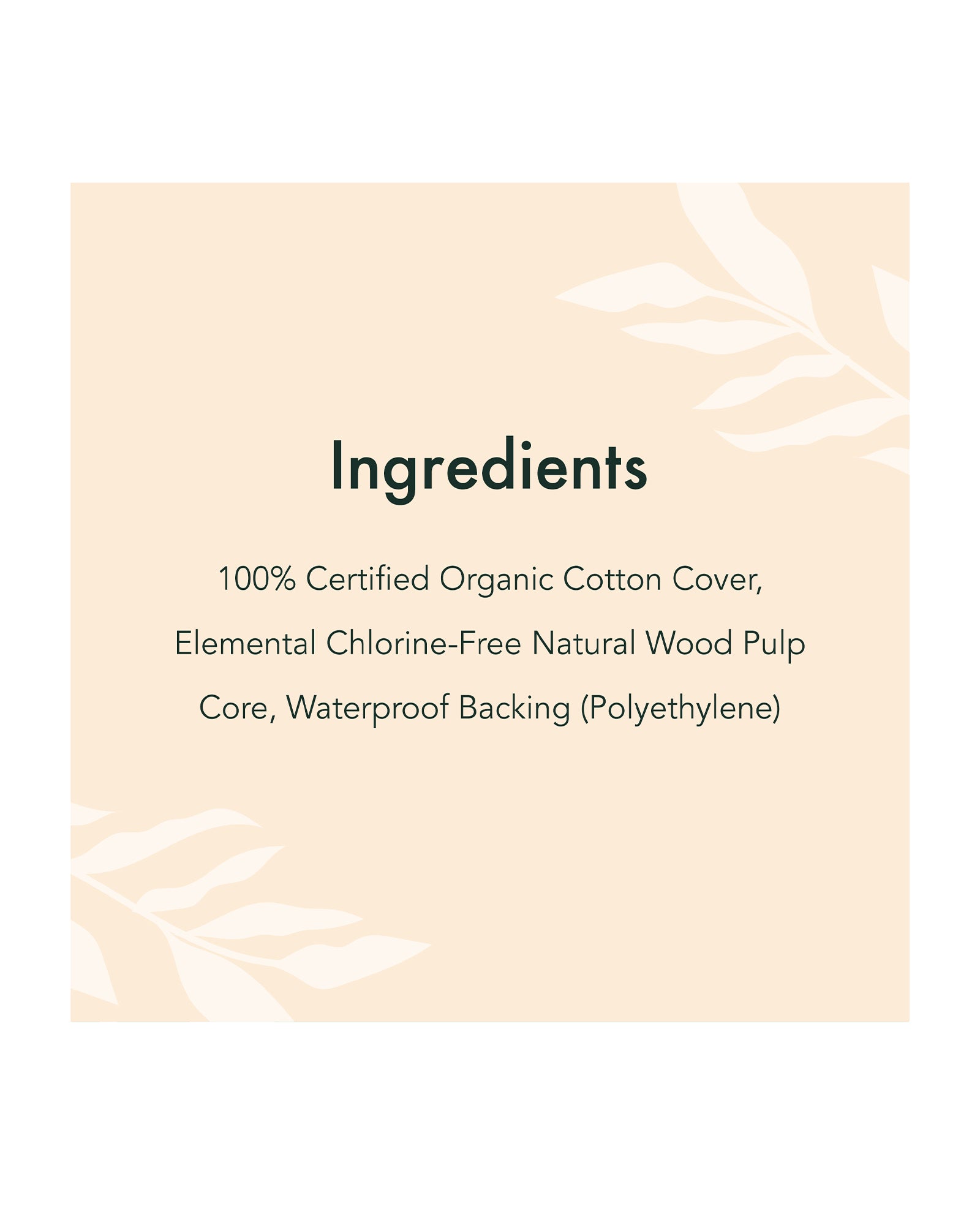 Organic Cotton Cover Everyday Liners