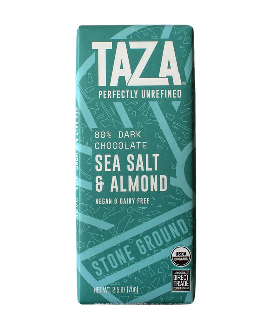 Sea Salt & Almond Amaze Chocolate Bar