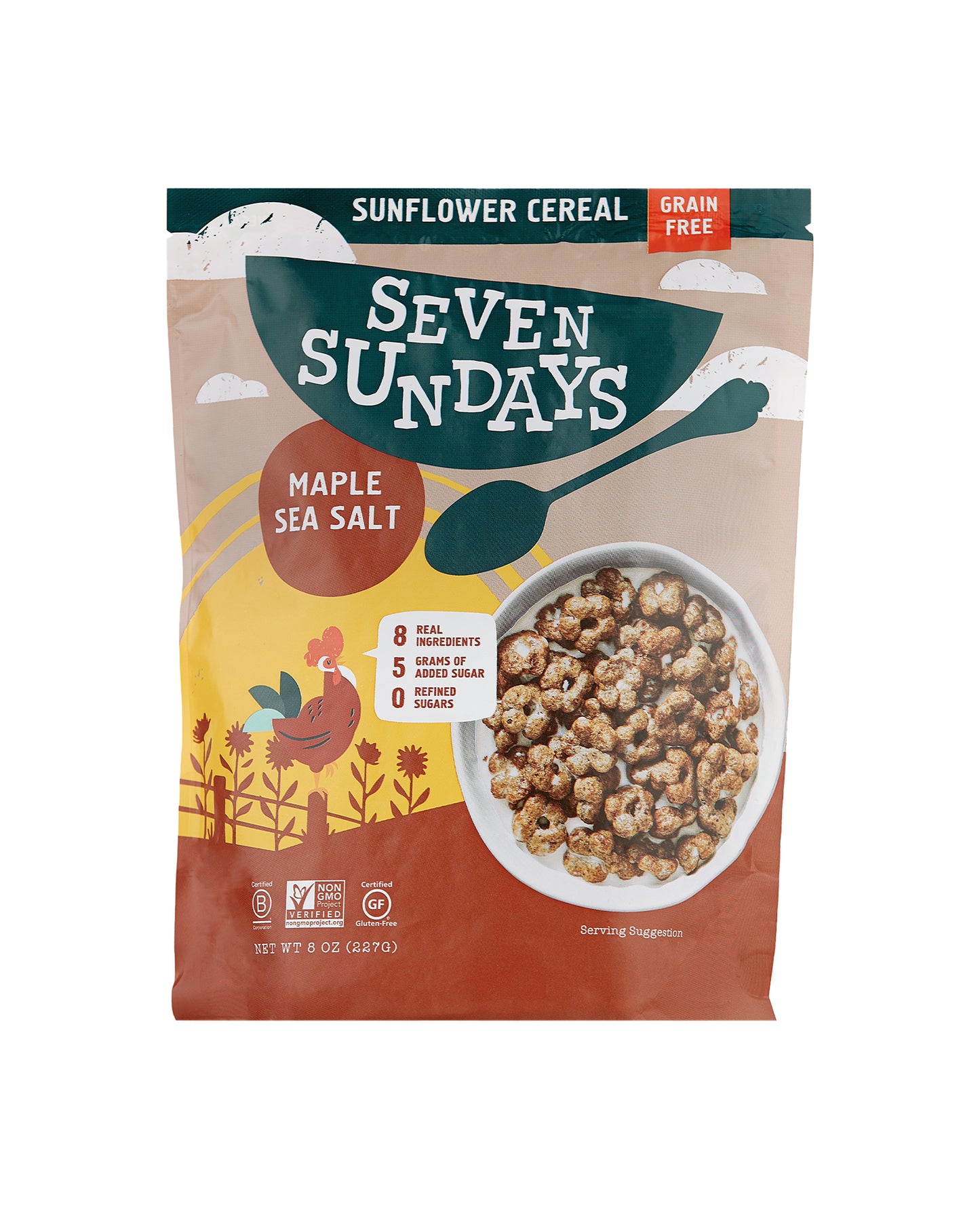 Maple Sea Salt Grain Free Sunflower Cereal