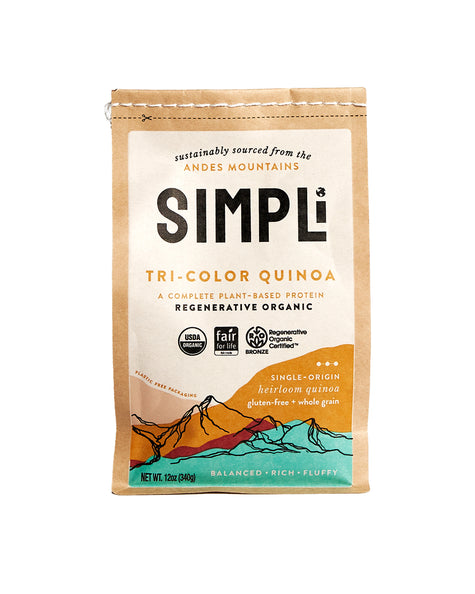 Regenerative Organic Certified® Tri-Color Quinoa