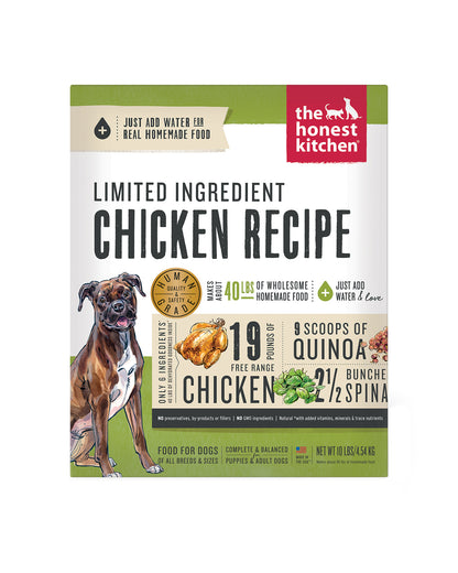Limited Ingredient Chicken Dehydrated Dog Food