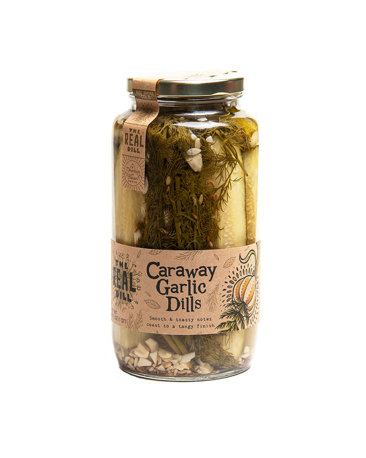 Caraway Garlic Dill Pickles