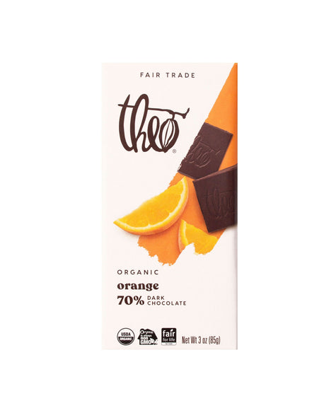 Orange 70% Dark Chocolate Bar
