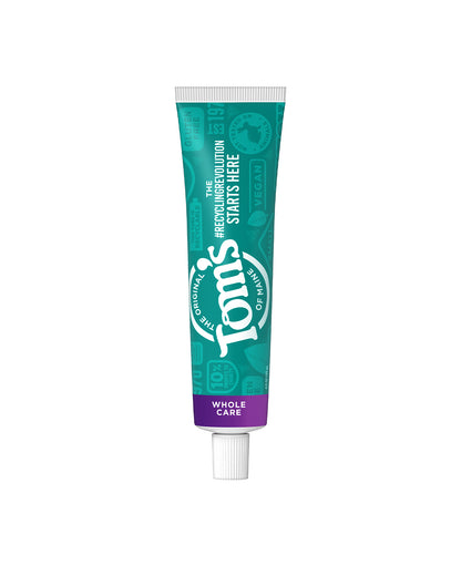 Spearmint Whole Care Natural Toothpaste with Fluoride