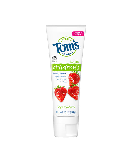 Kid's Silly Strawberry Toothpaste with Fluoride