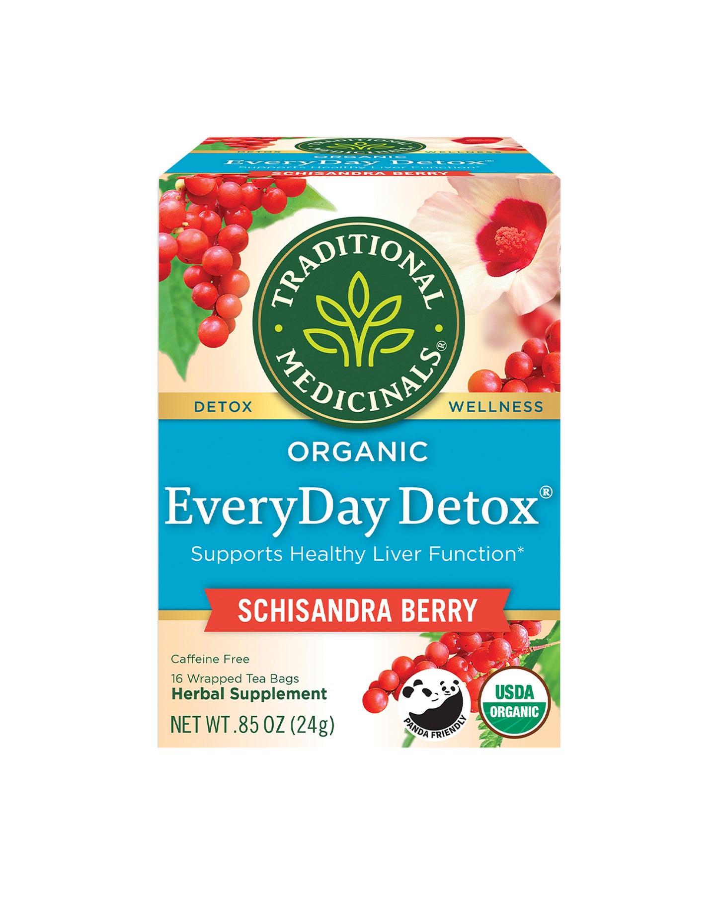 Organic EveryDay Detox Schisandra Berry Tea