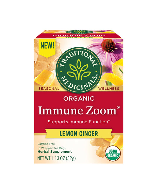 Organic Immune Zoom Lemon Ginger Tea