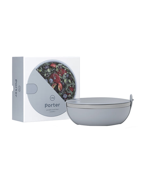 Porter Ceramic Portable Lidded Bowl