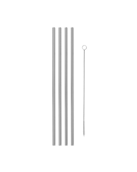Porter Metal Straws - Silver