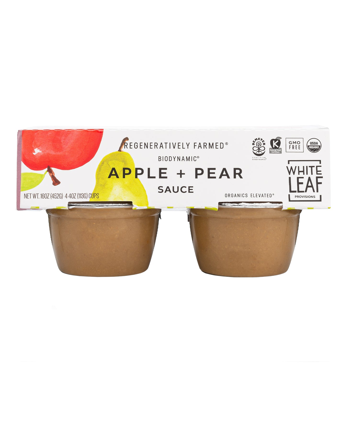 Organic, Biodynamic® Apple + Pear Sauce