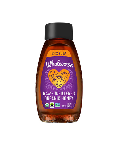 Organic Raw Unfiltered Honey