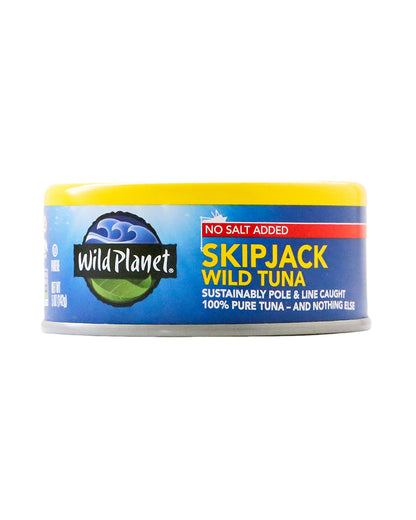 Wild Skipjack Light Tuna - No Salt Added