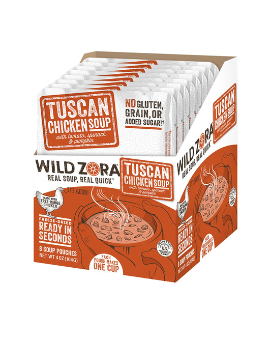 Tuscan Chicken Instant Soup - Box of 8