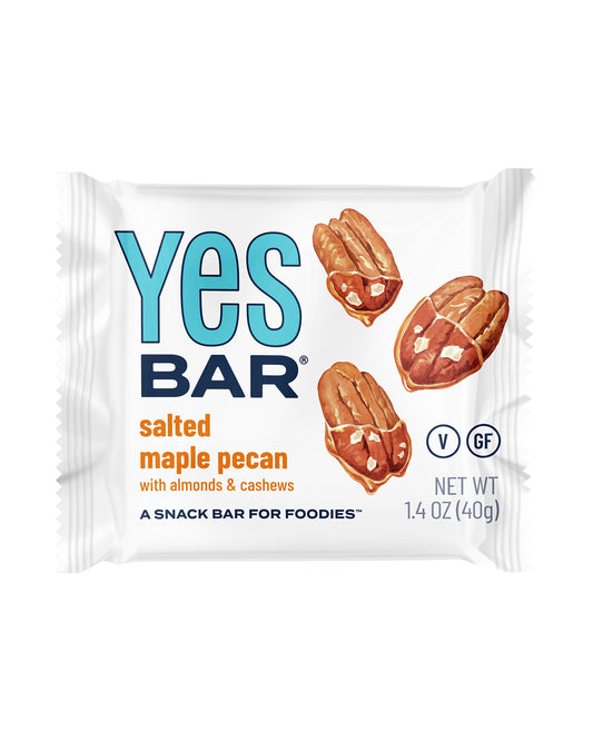 Salted Maple Pecan Snack Bar - Box of 6