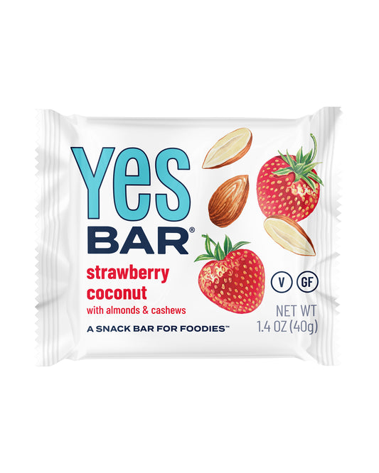 Strawberry Coconut Snack Bar  – Box of 6
